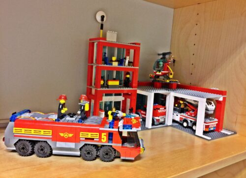 Lego brannstasjon - fyllbilde